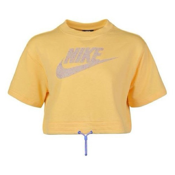 NWOT Nike Sportswear Icon Clash Logo Yellow - Picture 4 of 8